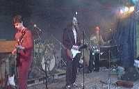 Gavel on stage, 1998