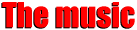 The music, many soundclips