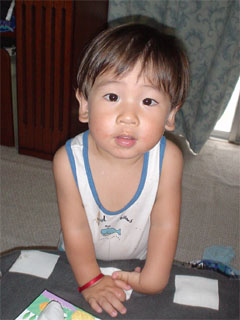 meu sobrinho com 2 meses