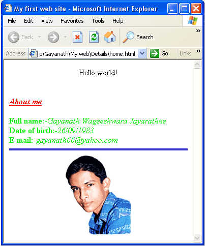 Add images to your web page