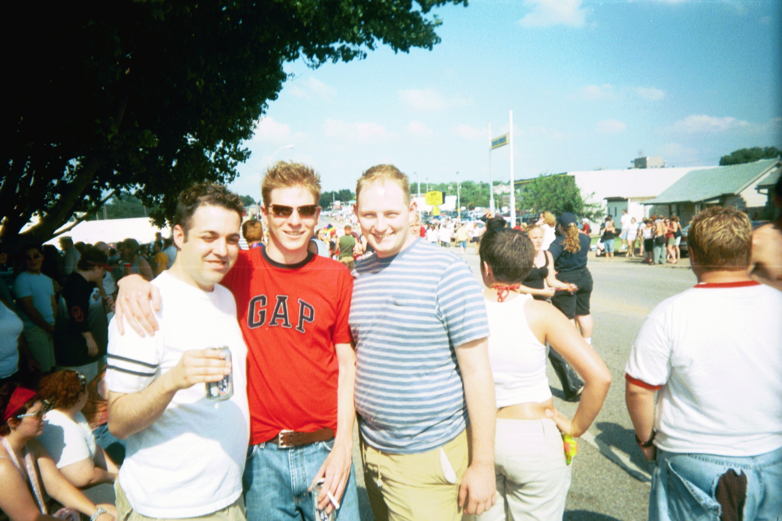 nate, sean, and jr at pride 03