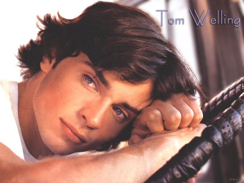 Tom Welling alias Superman in de serie Smallville.