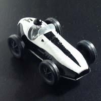 The Badger BRM 03, designed by racing car architect, Harvey Badger.