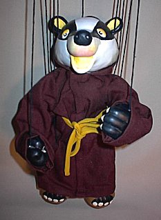 This is your father's badger... he wanted you to have it, when you were old enough...