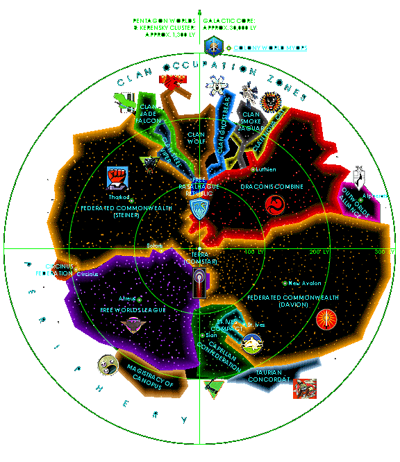 Maps Of The Inner Sphere