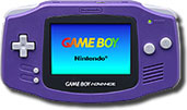 Purple Gameboy advance