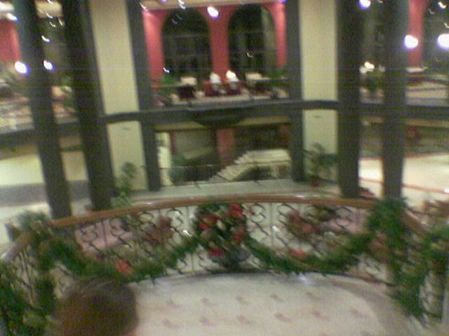 hall of the hotel