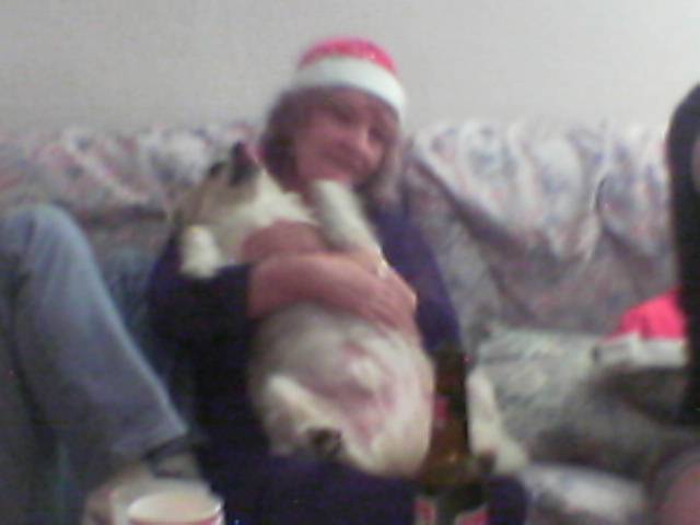 sue playing with bud