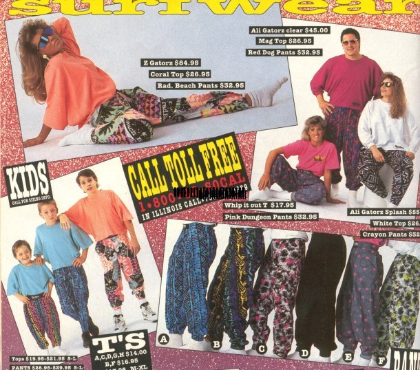 Socal Surfwear : r/90sdesign