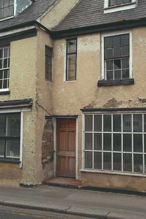 An abandoned shop in
East Moles