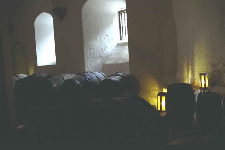 The wine
cellar