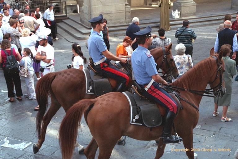 Look closely at the horses!