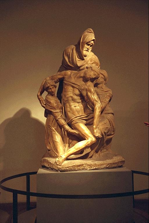 One of Michelangelo's last sculptures