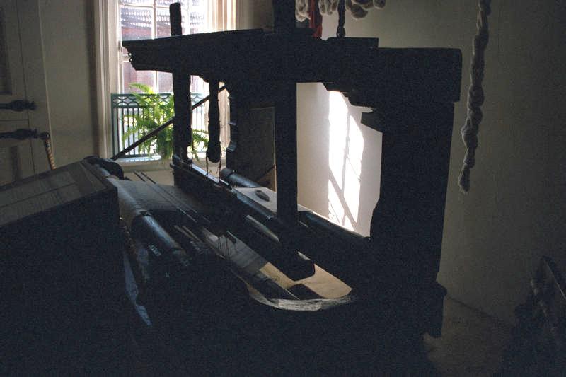 A loom at the Heimats Museum