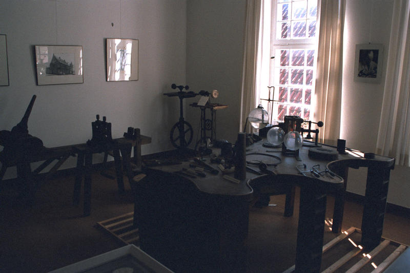 Goldsmithing equipment at the Heimats Museum