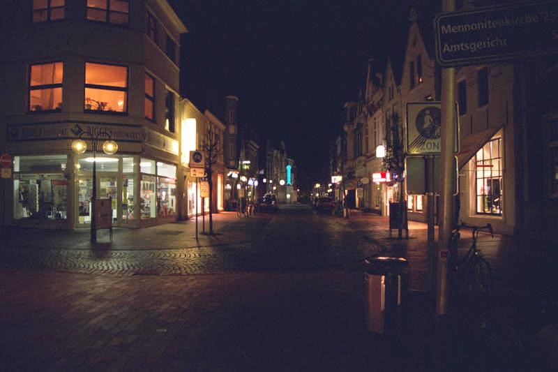 Downtown, just outside the China House