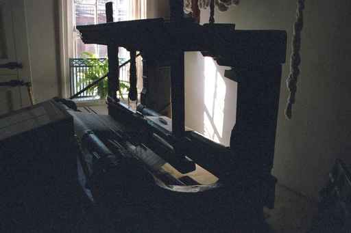 A loom at the Heimats Museum