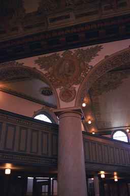 Detail inside the Lutheran Church