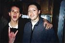 My high school bud RJ and I - Feb '02