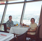 Lunch at Top of the World Restaurant, Stratosphere.