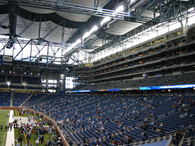 Ford Field - Detroit, MI 11/3/02 