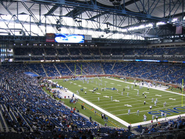 Ford Field - Detroit, MI 11/3/02 