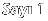 Sayi 1