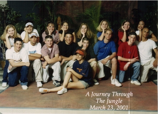from left to right by couples: Shannon and Drew, Monique and Rubin, Kelly and Chad, Holly and AJ, Summer and Andy, Christa and Matt, Krystle and Chris, Ashlei (Me) and Tyler... The chick on the bottom is Samantha... Shes hella tyte and has guts to come without her date.