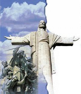 Monumentos del Cristo y las Heronas de Cochabamba