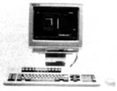 Dumb terminal , much like those used  for Grouputer