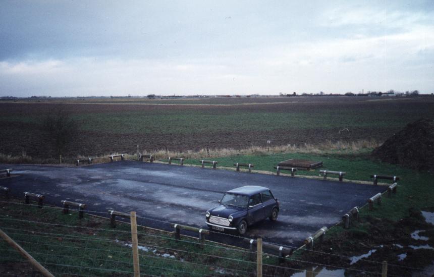 The jury is out as to whether the big pile in at the top right corner of the car park was manure or not. Though to be fair it probably wasn't. By the way the A Team Van was broken down on the day of the trip so we had to go in that thing instead.