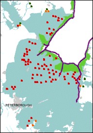 Fen flood areas