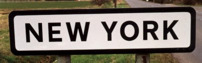 New York, New York its a wonderful town (or small Fenland village at least)