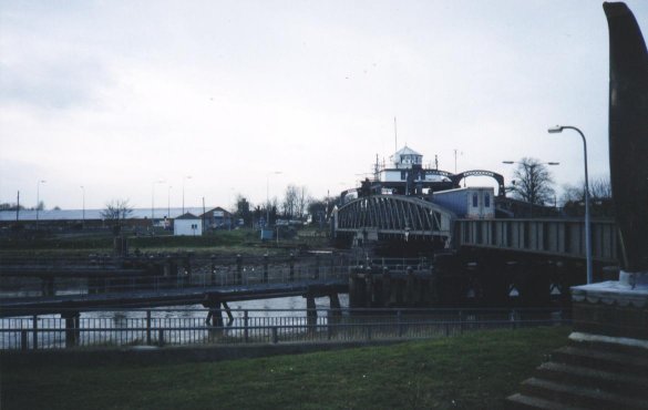 The famous turning bridge at Sutton Bridge, but has anyone actually truthfully seen it turn??