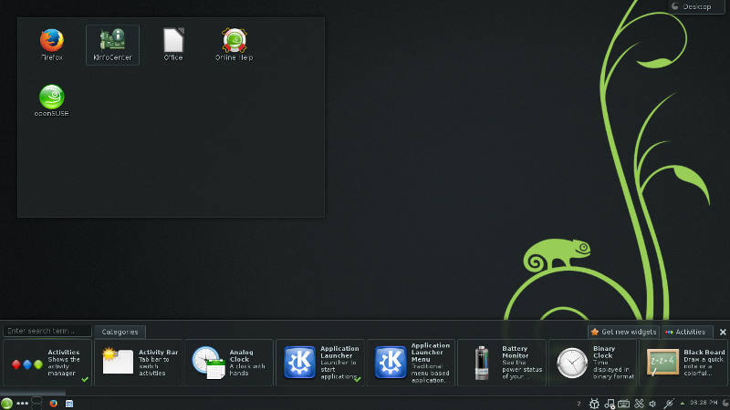 Рабочий стол KDE