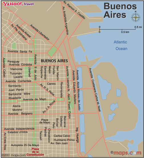 City Map of Buenos Aires