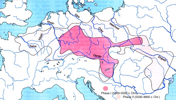 Ausbreitung der Linearbandkeramik