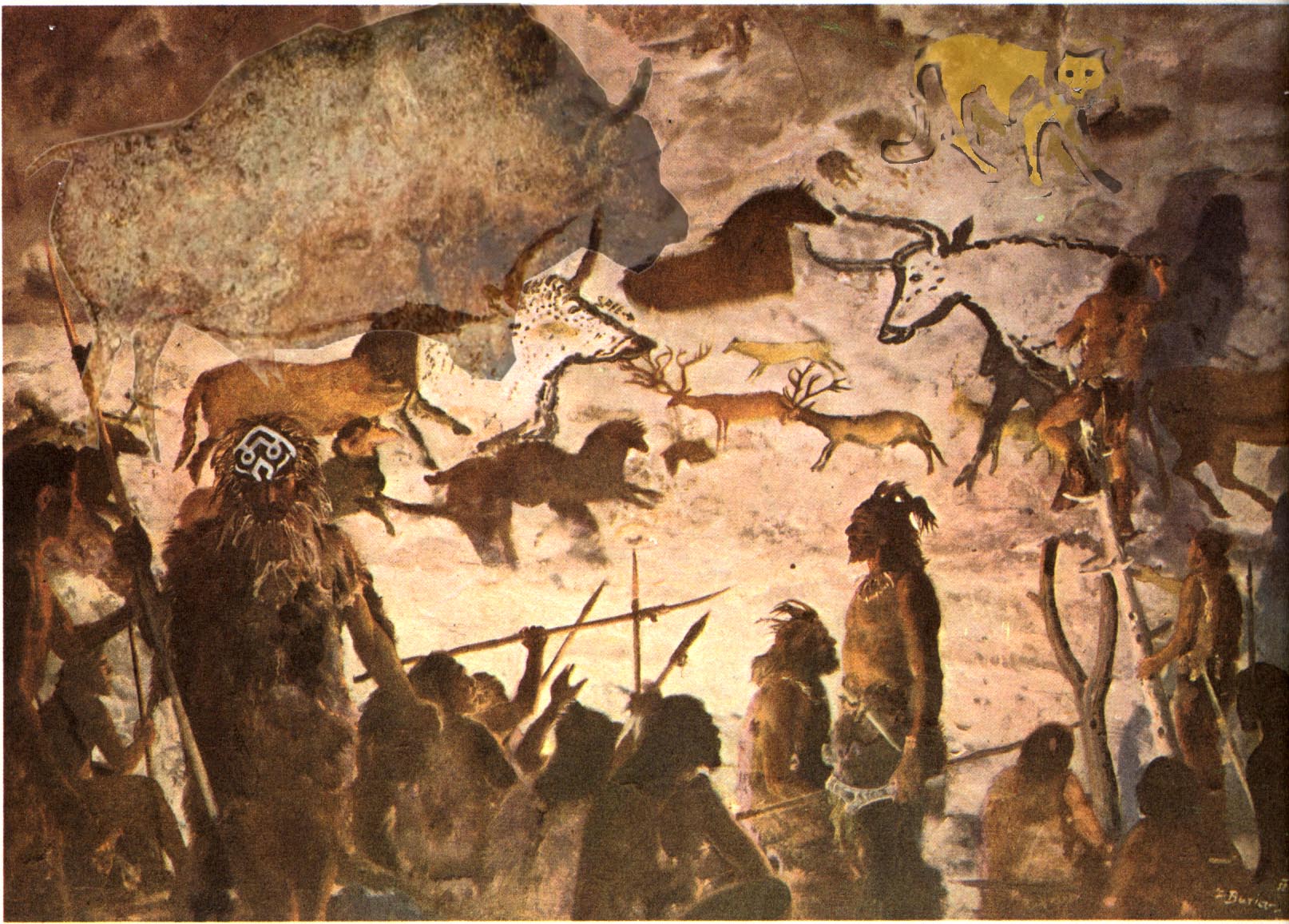 Hhlenmalerei in Lascaux