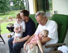 Me, my dad Arend, Marrit & Jeroen, March 2005