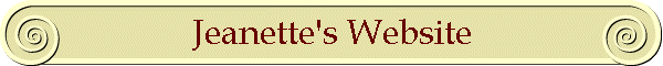 Jeanette's Website