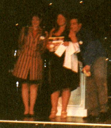 Me recieving my prizes after this years talent show heat, and yes Liam, that is Terry 2 my right.......at least i think it is