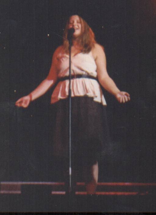 Me singing on my own for the millianth time!