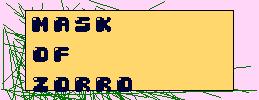 mask of zorro the
