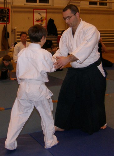 Kinder in Aikido
