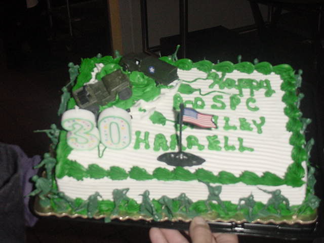 Harrell's 30th Birthday cake