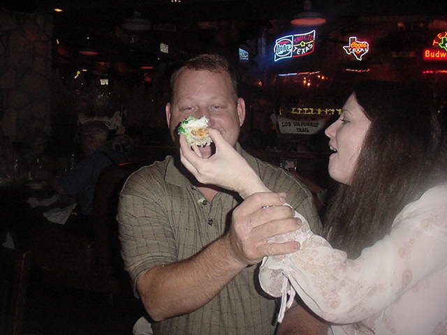 cake in the face