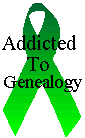 Addicted To Genealogy Ribbon