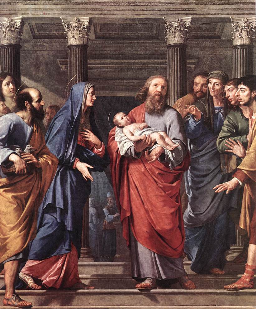 Presentation at the Temple