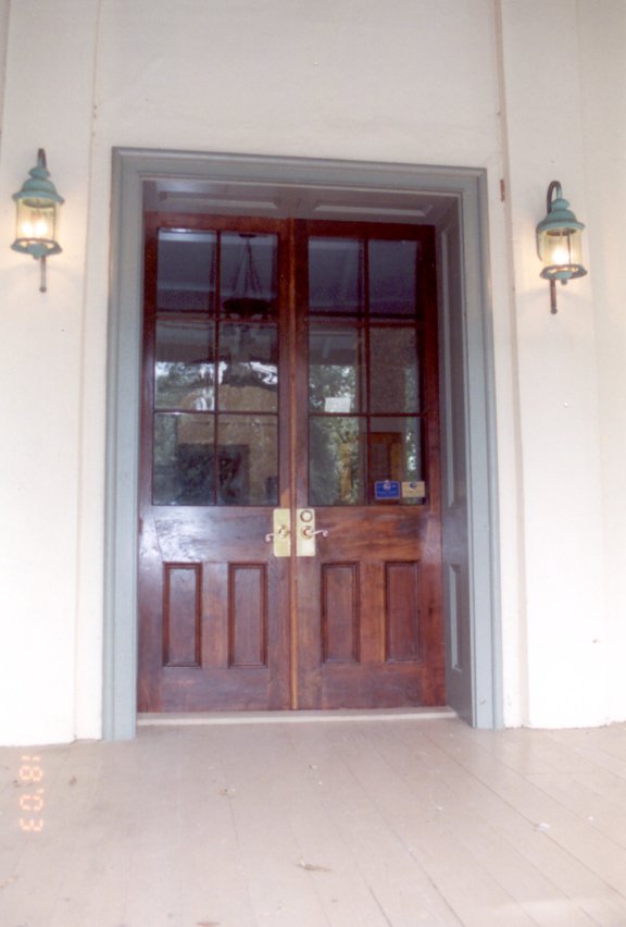 Octagon House Front Doors