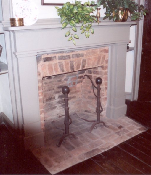 Octagon House Fireplace